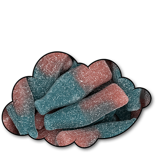 Giant Bubblegum Bottles