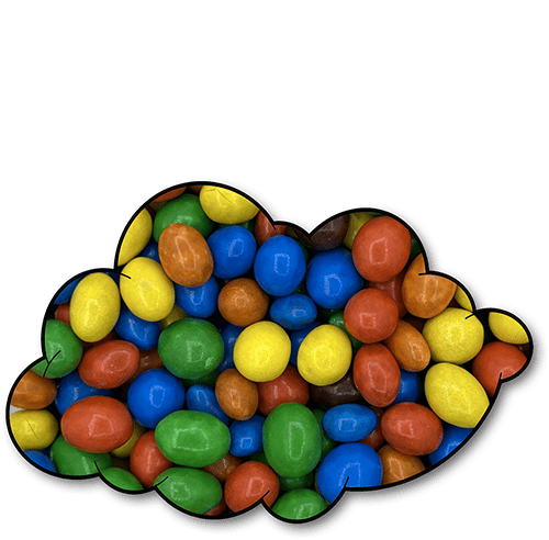 M&M chokolade peanut