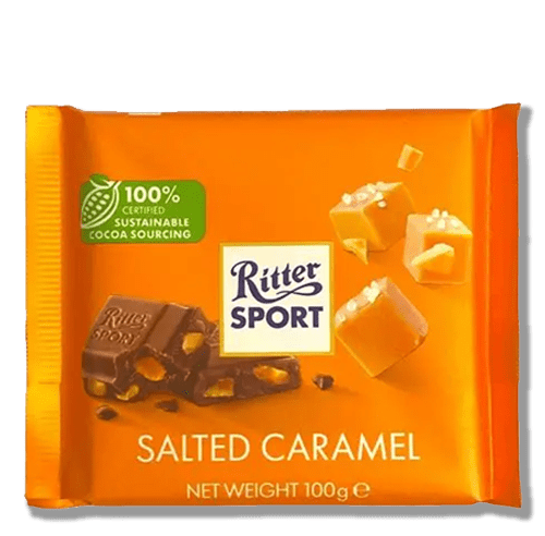 Ritter sport salted caramel